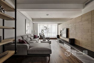 简约内敛生活空间 六安家装温润氛围公寓设计