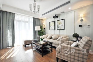 色彩清亮的美式小居 六安装饰设计收纳与美观并存