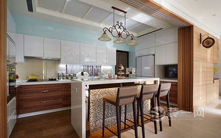 乡村混搭风样板间设计 绵阳装修公司220平大户型案例