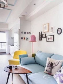 六安装饰设计单身粉蓝公寓 做自己的公主