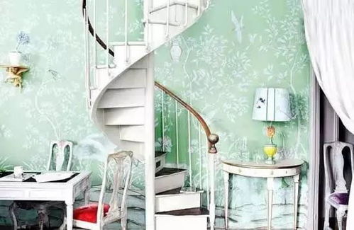 你家与高级住宅之间，只差了一个这样的楼梯间，美丽得过分