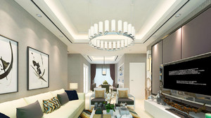 105平米现代简约家装设计 | 六安齐装网装修效果图赏析